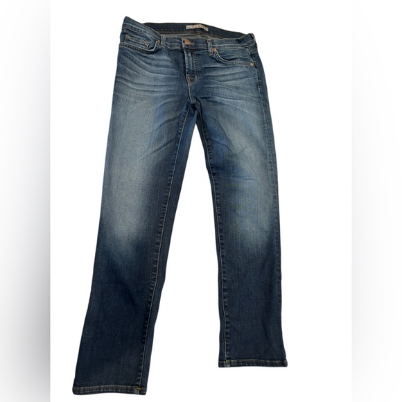 J Brand Denim - J Brand Women's Medium-Dark Wash Straight Leg Jeans Size‎ 28